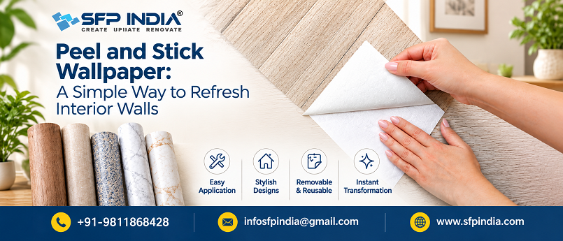 Peel and Stick Wallpaper: A Simple Way to Refresh Interior Walls