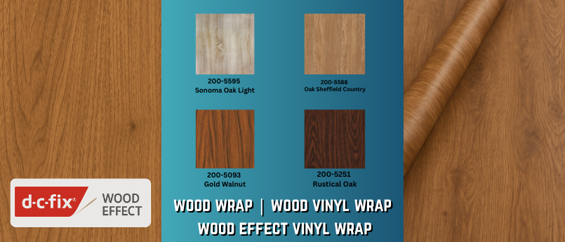 Bring Home the Beauty of Wood with DC Fix Wood Effect Films