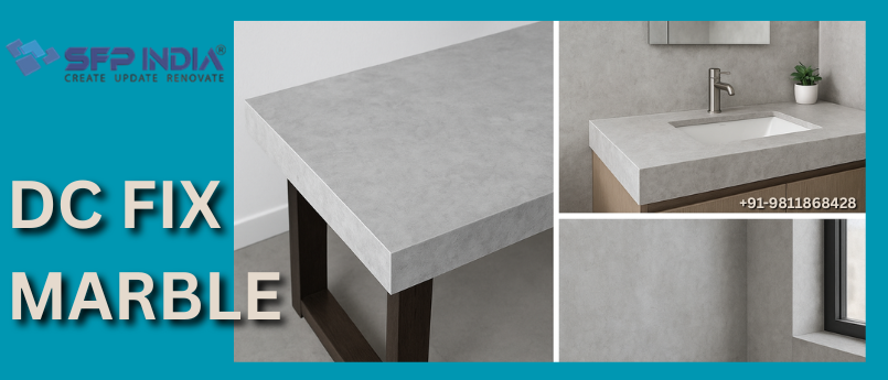 Stone & Marble Look Without the Cost: Try NS401 Concrete Film by SFP India